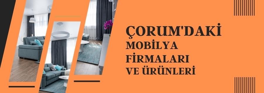 ÇORUM'DAKİ MOBİLYA FİRMALARI